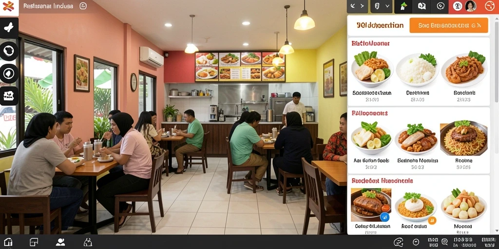 Tampilan antarmuka yang ramah pengguna.