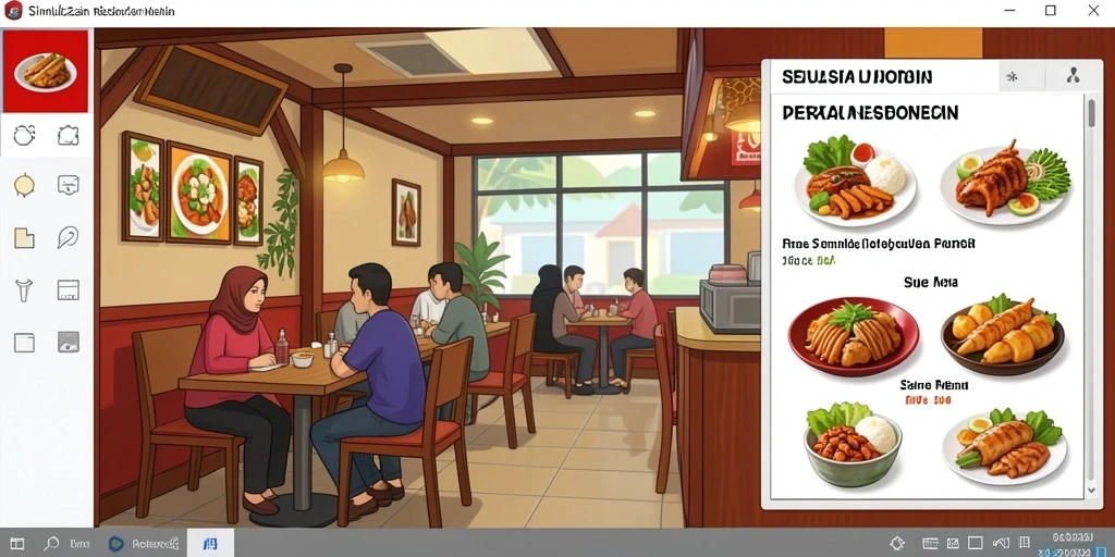 Tampilan antarmuka yang intuitif dan mudah digunakan.
