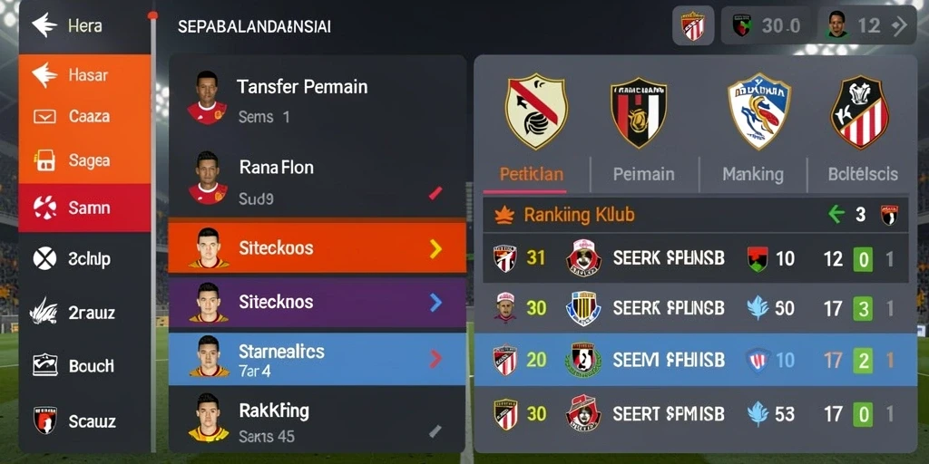 Tampilan grafis yang menarik saat menjawab teka-teki.