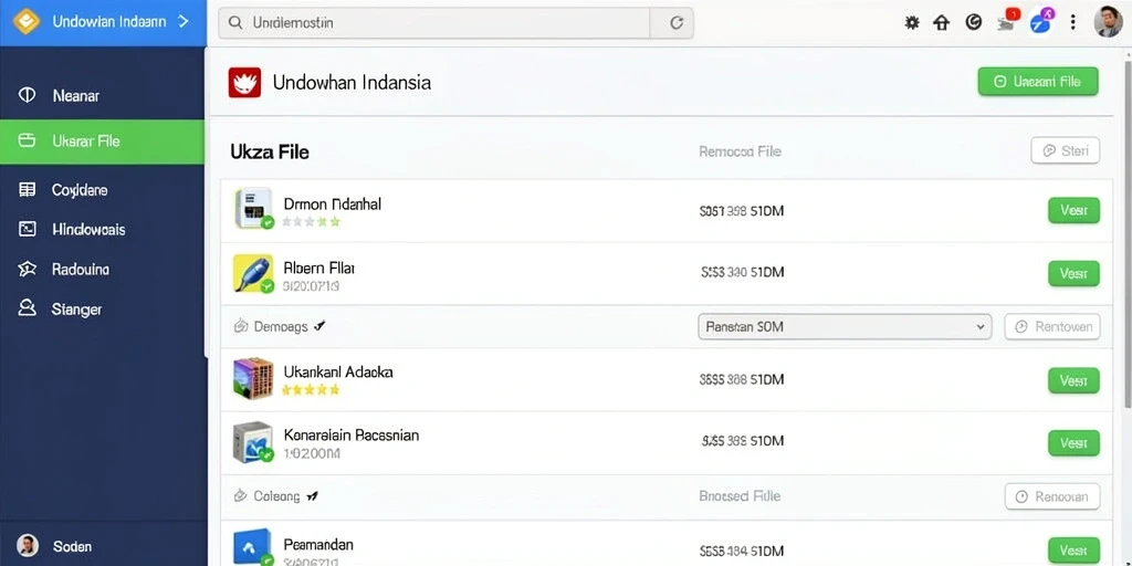 Tampilan antarmuka yang menarik dan mudah dipahami.