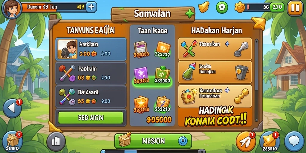 Tampilan antarmuka yang ramah pengguna.