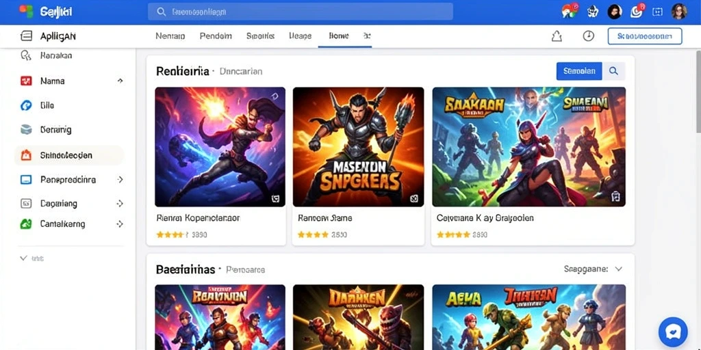 Screenshot menunjukkan tampilan antarmuka pengguna yang menarik.