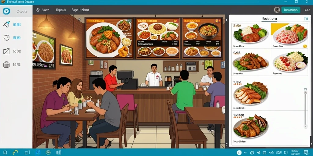 Tampilan antarmuka yang intuitif dan menarik.