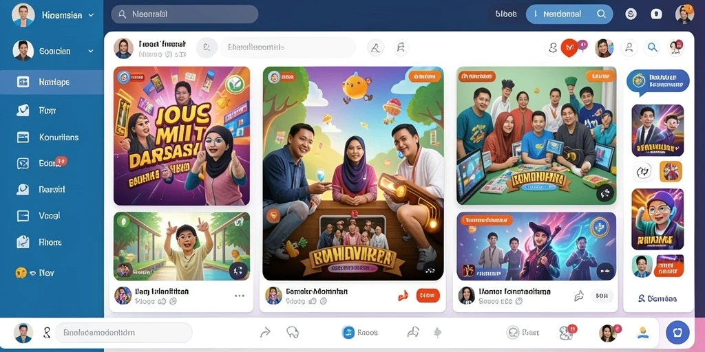 Tampilan grafis yang memukau dan nyaman di mata.