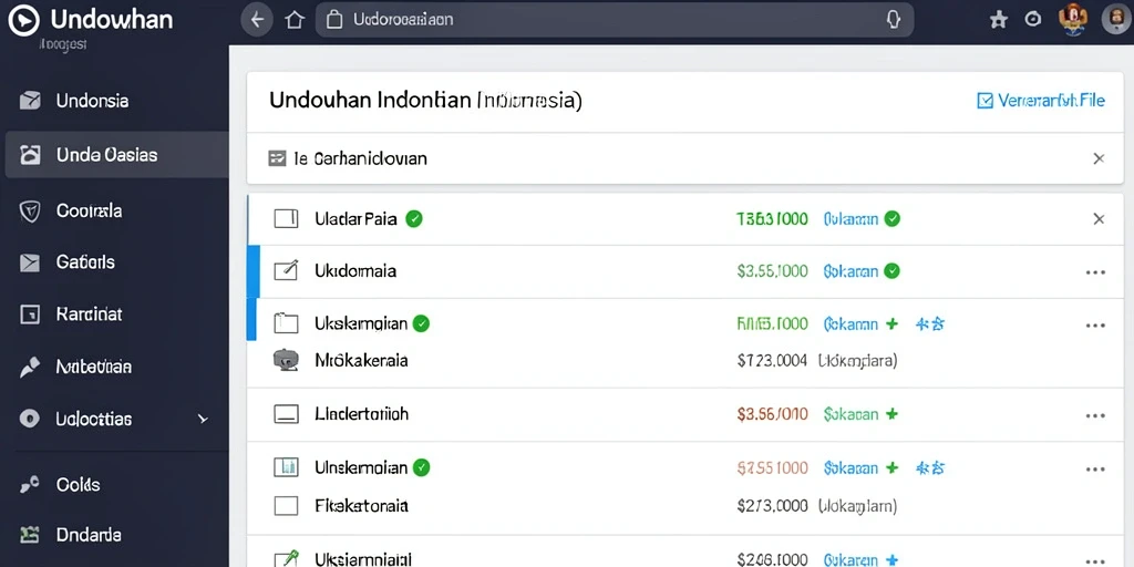 Tampilan antarmuka yang menarik dan user-friendly.