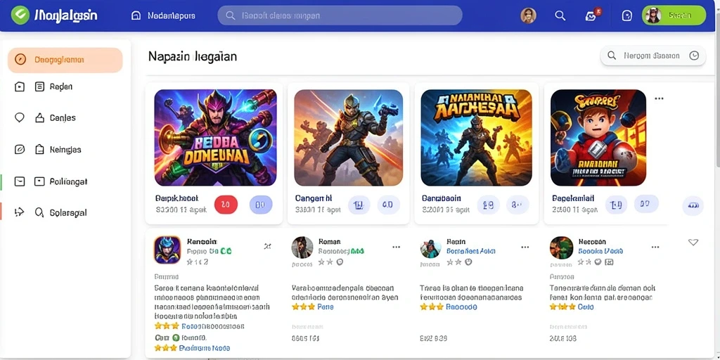 Screenshot menampilkan tampilan antarmuka permainan yang menarik.